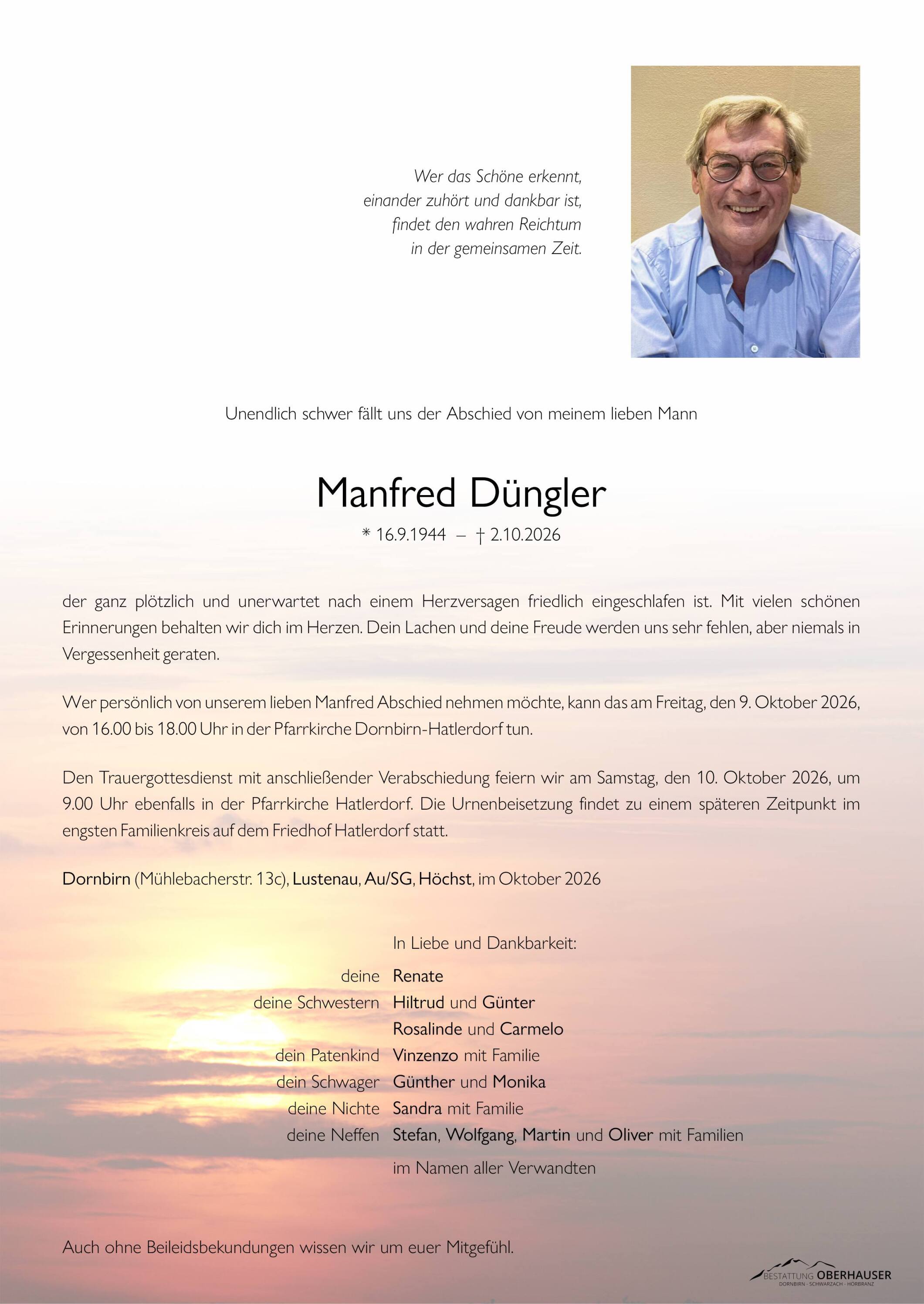 Manfred Düngler